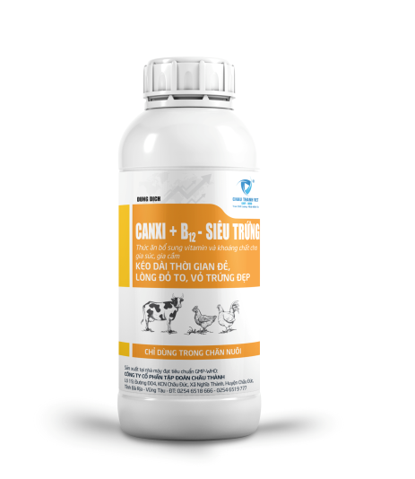 CANXI + B12  SIÊU TRỨNG
